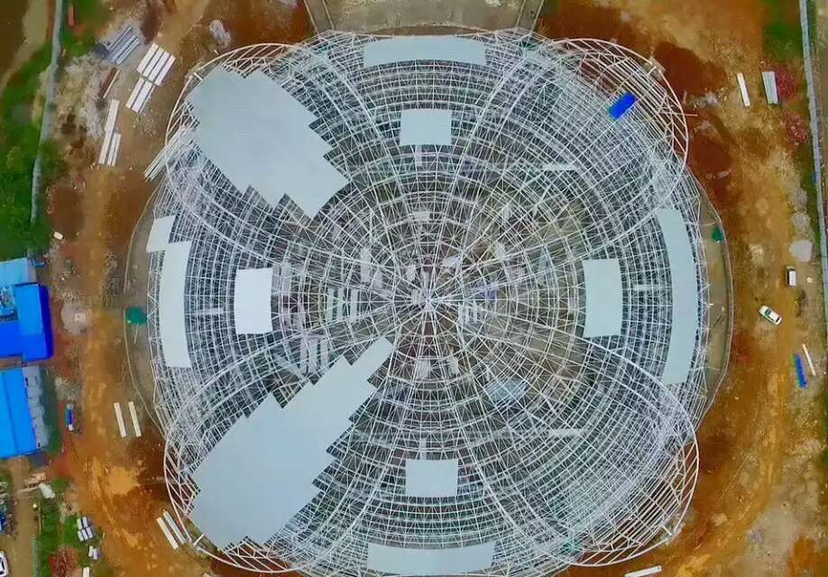 临河体育馆网架