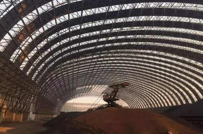 临河概述原料场封闭技术的特点和类型